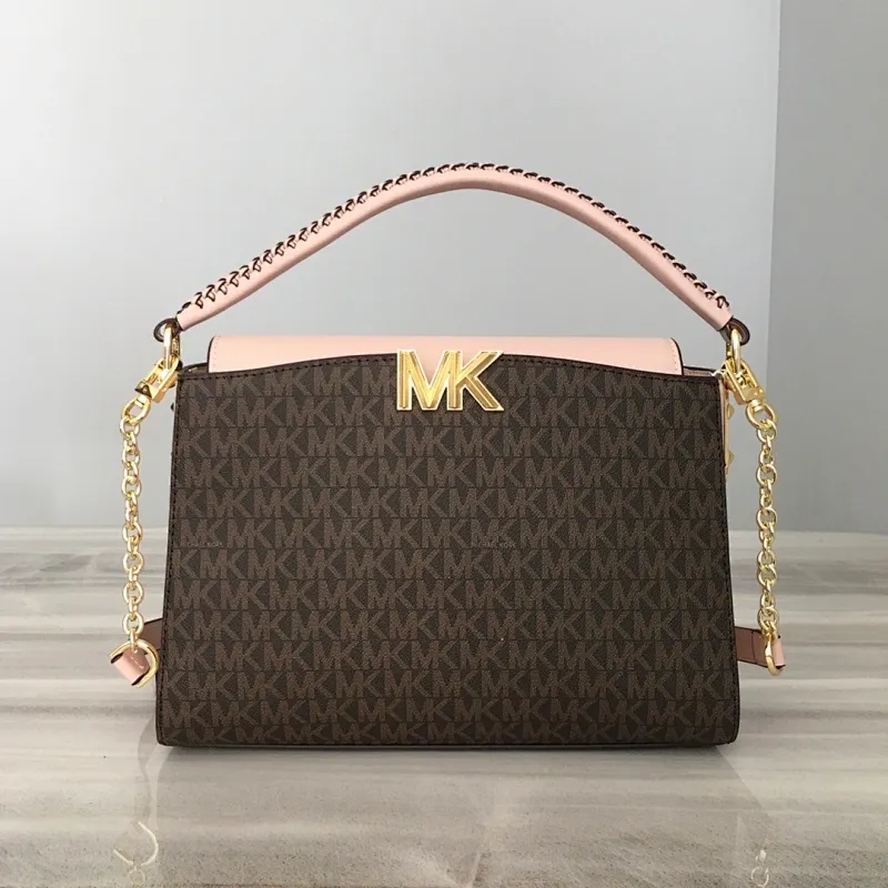 All Categories Official Website "Brand Women's Bags" Women's Bags 💙 MK 2023 New MK Genuine Leather Crossbody Bag